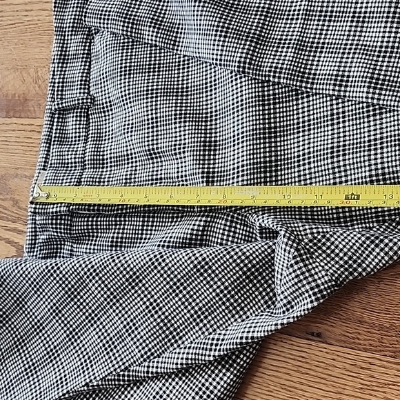 (16) Merona Stretch Tartan Trousers Slim Fit Business Casual Straight Leg - Picture 6 of 8